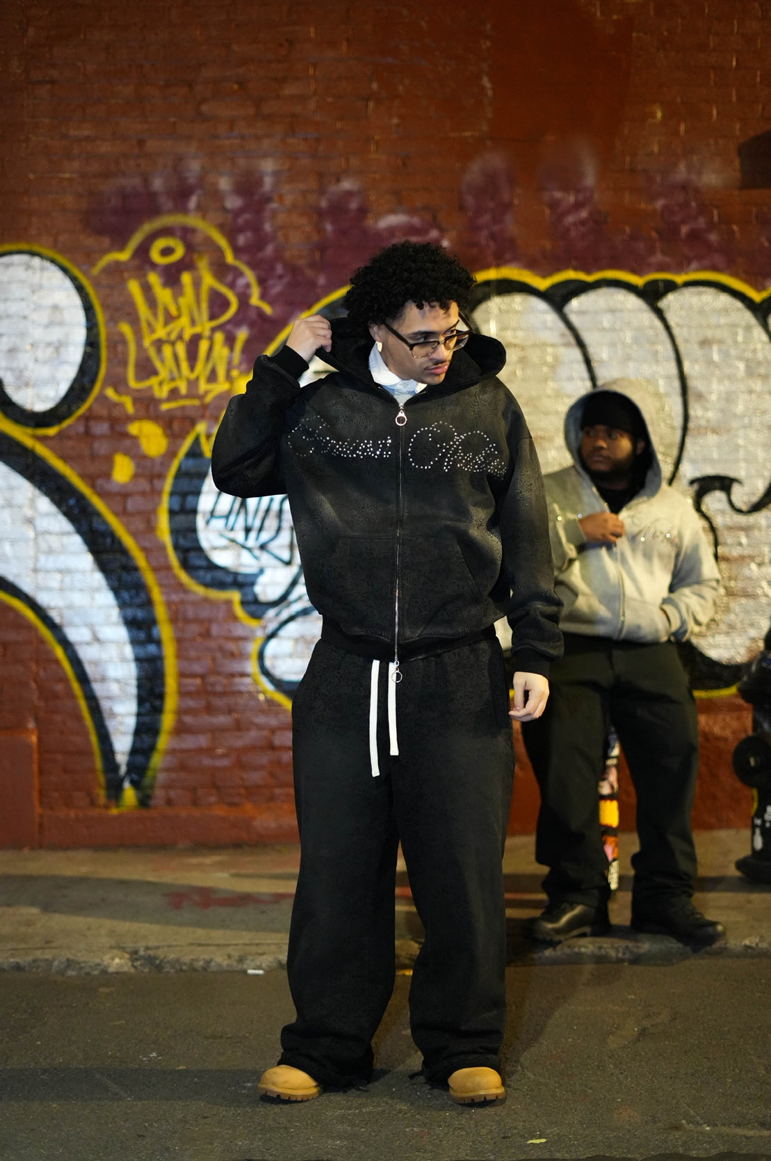 Graffiti Hoodie (Black)